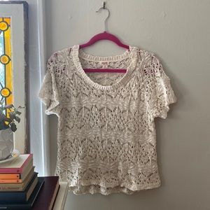 mossimo supply co. boho crochet sweater!